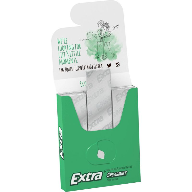 Extra Spearmint Sugar-Free Gum Value Pack - 120ct