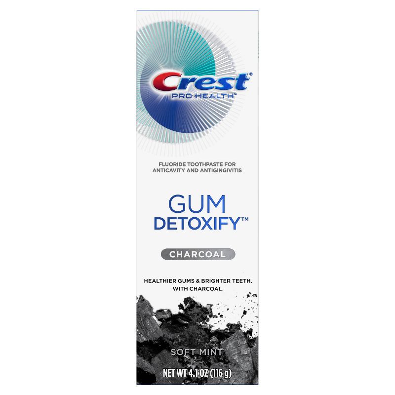 Crest Pro-Health Gum Detoxify Toothpaste with Charcoal - 4.1oz