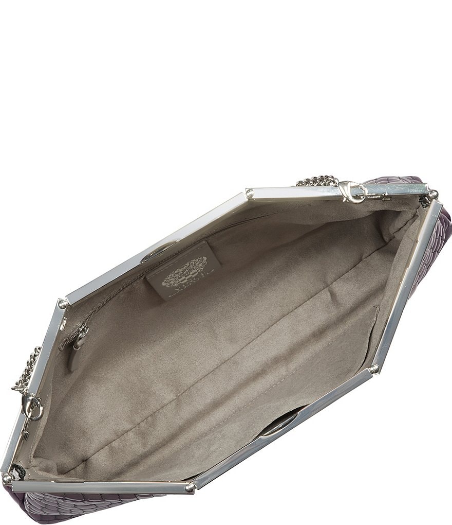 Kate Landry Satin Buckle Clutch Bag