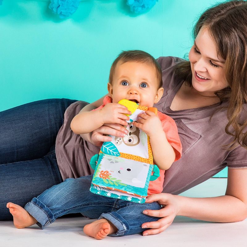 Bright Starts Teethe & Read Play Book