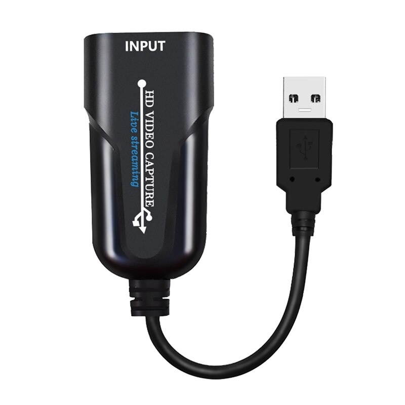 Lejiahong Mini Video Capture Card USB 3.0 to HDMI Video Grabber Record Box for PS4 Game DVD Camcorder HD Camera Live Streaming New