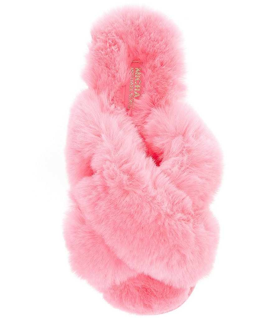 MICHAEL Michael Kors Lala Faux Fur Slippers