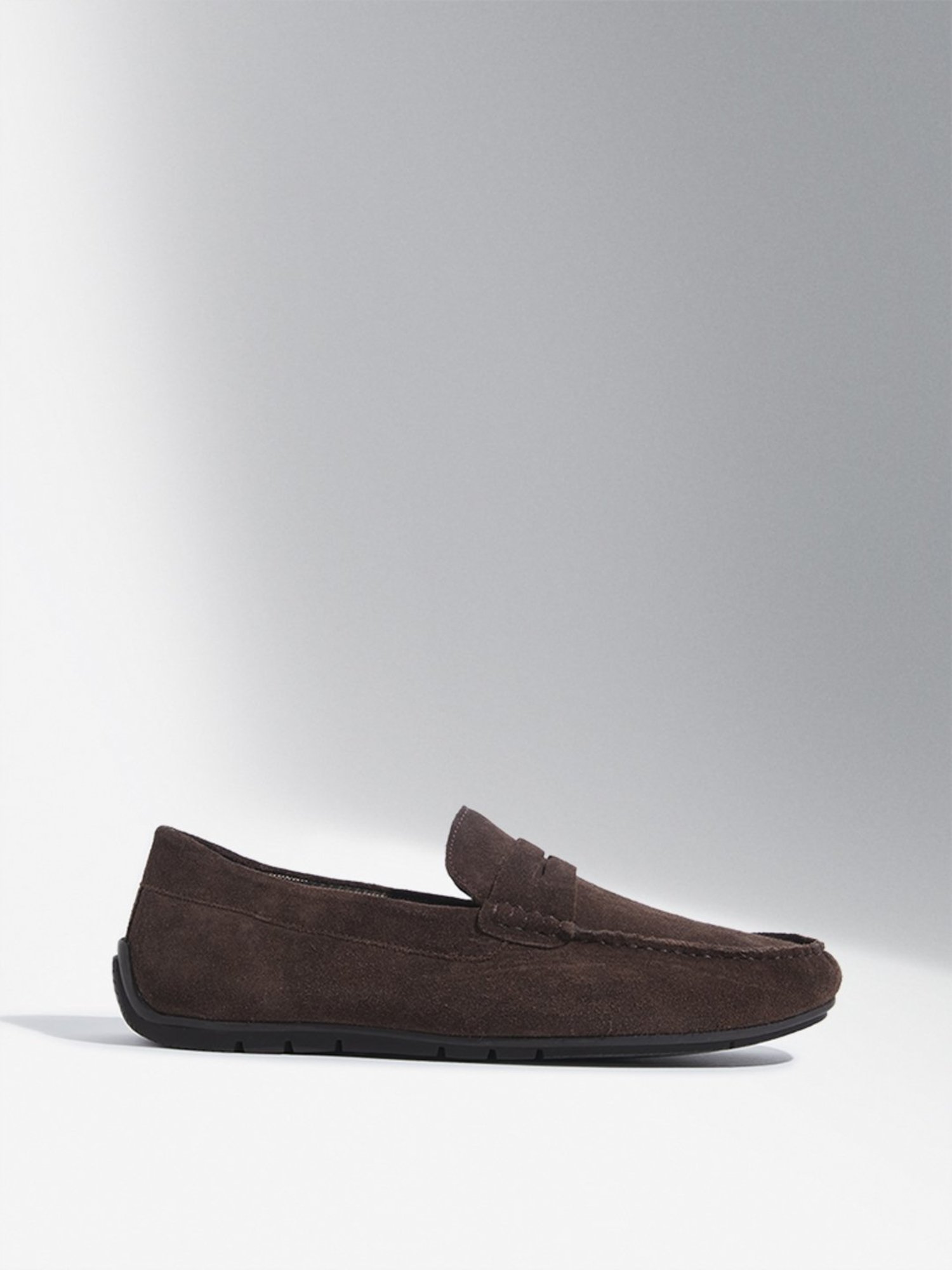 SOLEPLAY by Westside Brown Suede Loafers