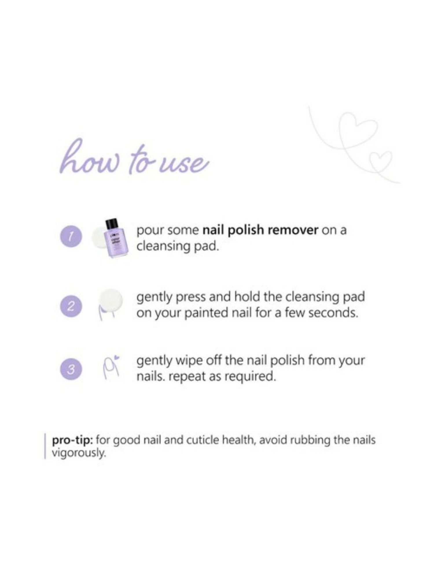 GLAM Nail Wipes Lavender Fragrance - 36 Wipes