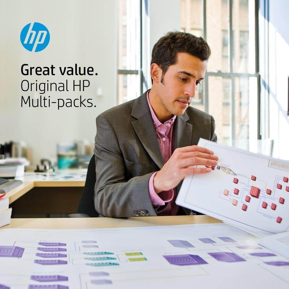 HP 60 Black Original Ink Cartridges, 2 pack (CZ071FN)