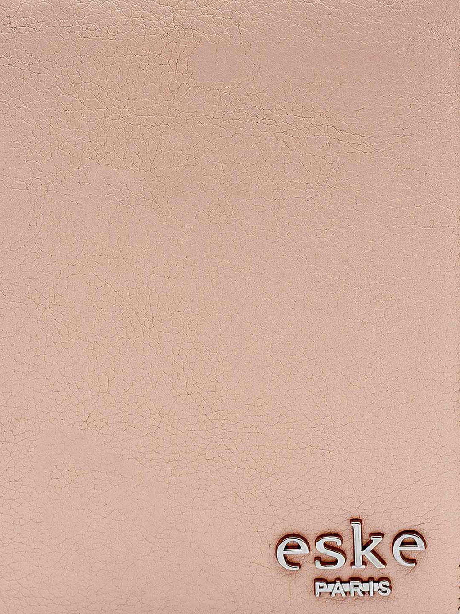 Eske Mabel Blush Pink Solid Small Passport Holder