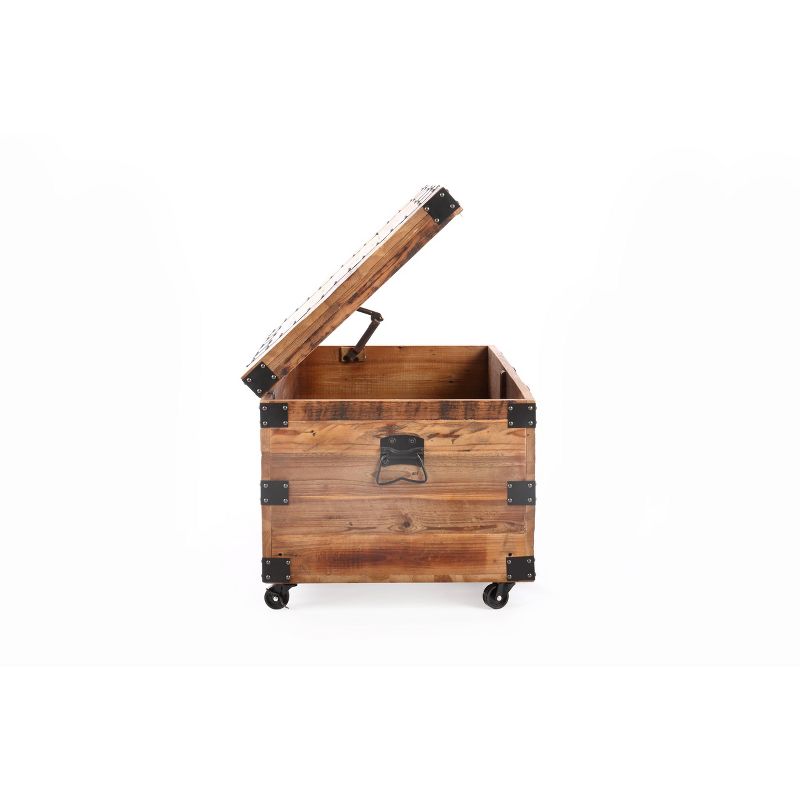 Ambrose Trunk Table Brown/Black - Summerland Home