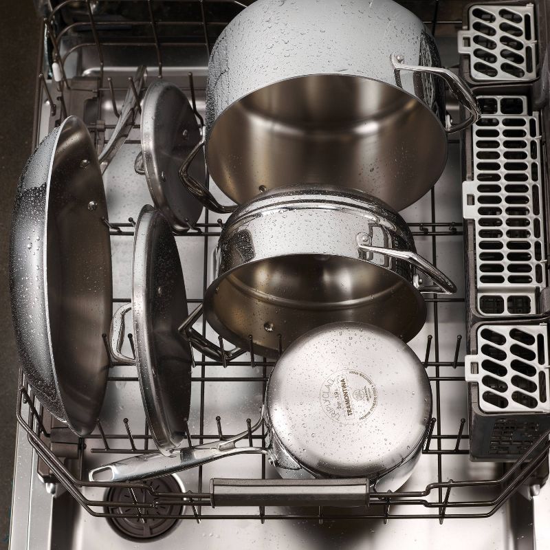 Tramontina Gourmet Tri-Ply Clad 2qt Sauce Pan with Lid Silver