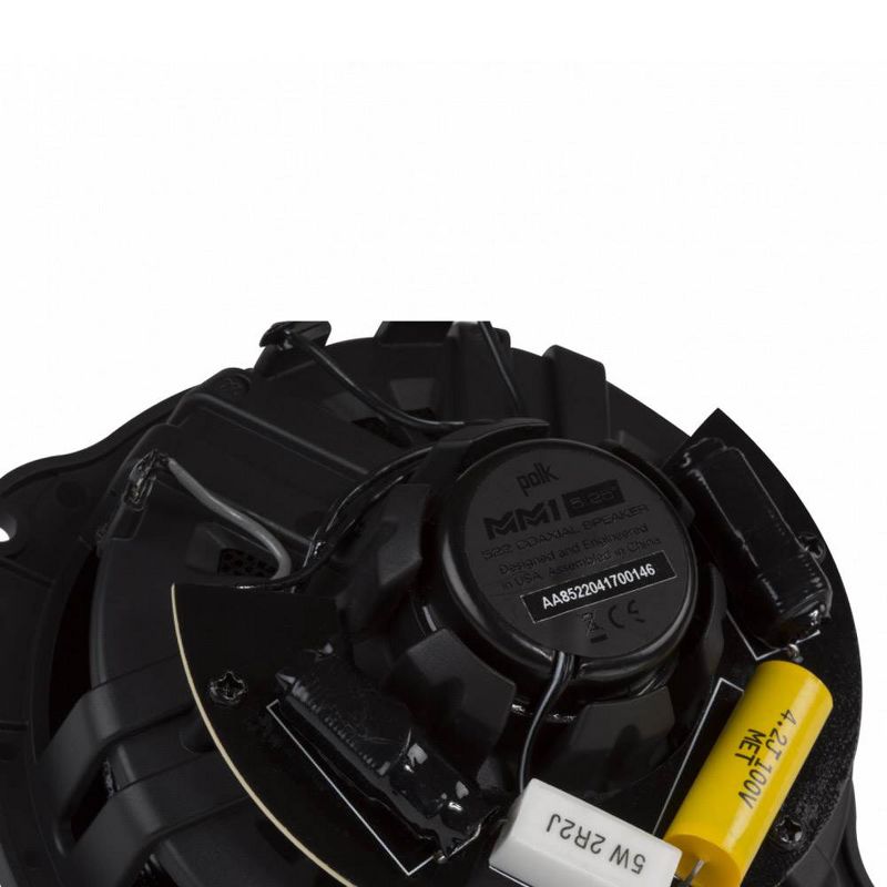 Polk Audio MM1 Series 5.25 Inch 300W Coaxial Marine Boat ATV Car Audio Speakers