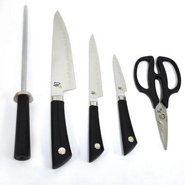 Shun Sora Knife  Block Set, 6 pieces