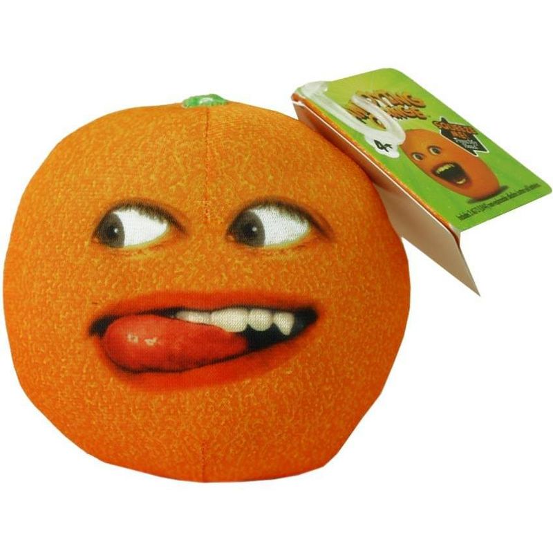 License 2 Play Inc Annoying Orange 3.5" Talking Plush: Nyan Nyan Orange