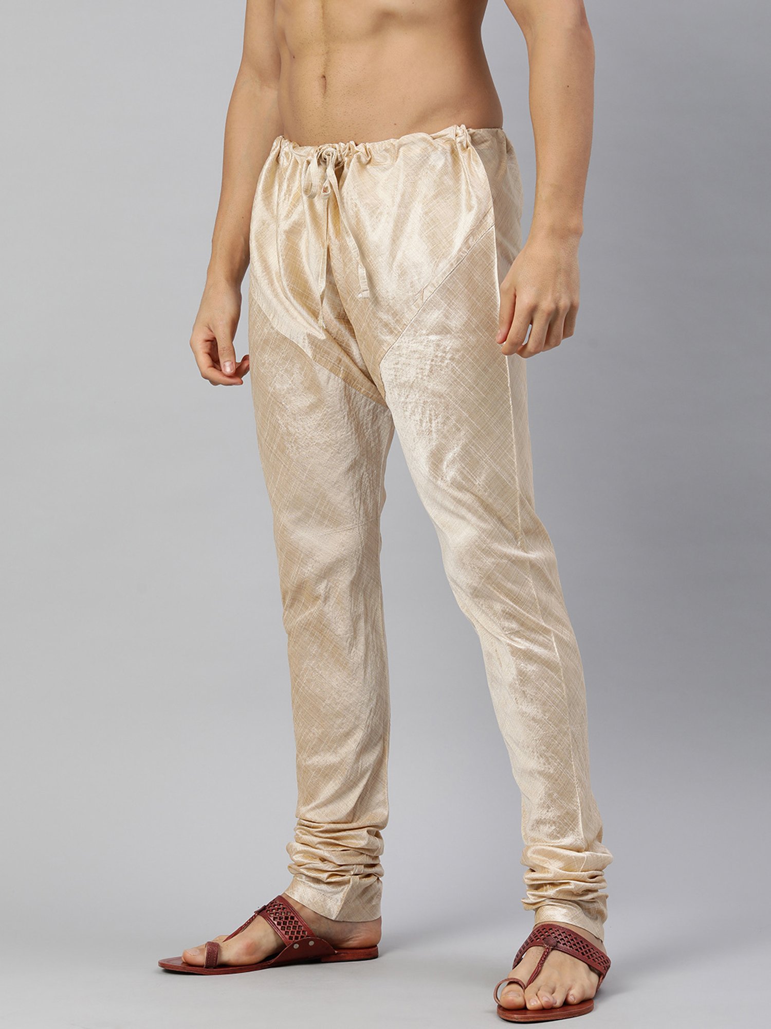 Manthan Pista Green Regular Fit Churidars