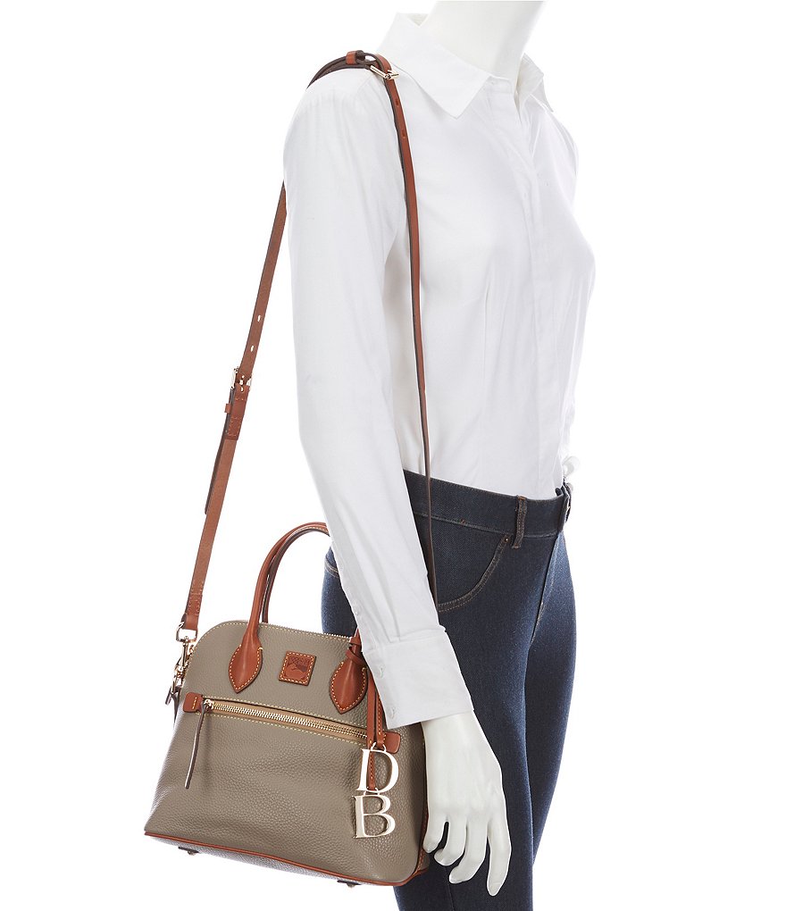 Dooney & Bourke Pebble Collection Domed Satchel Bag