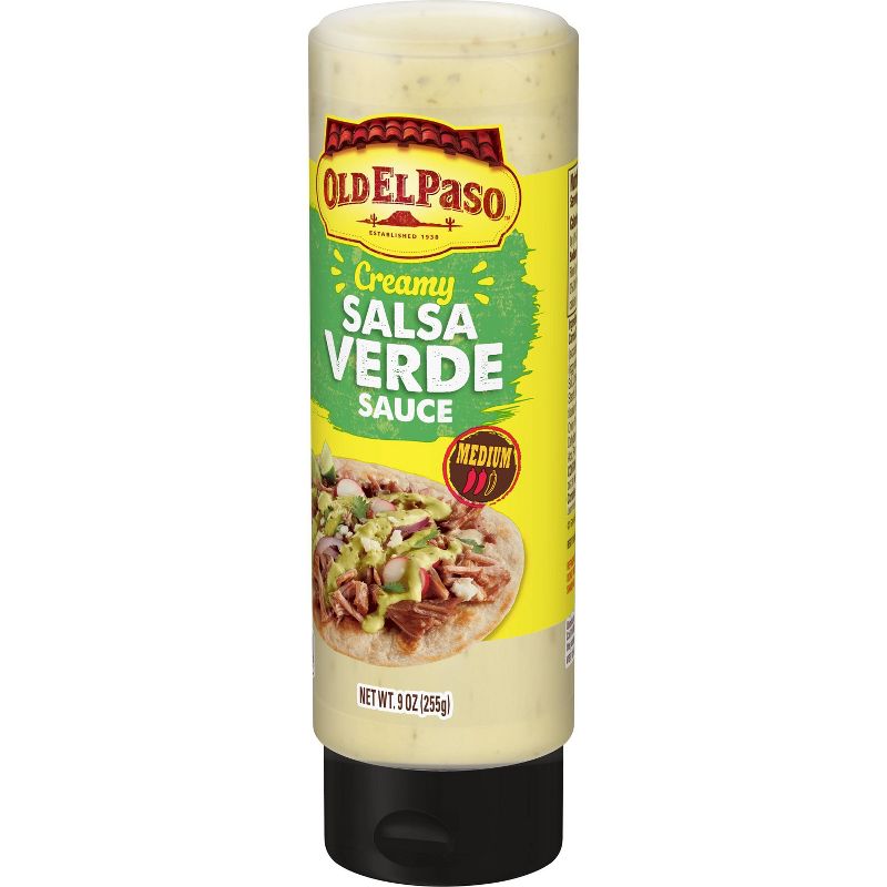 Old El Paso Sauce Creamy Salsa Verde 9oz