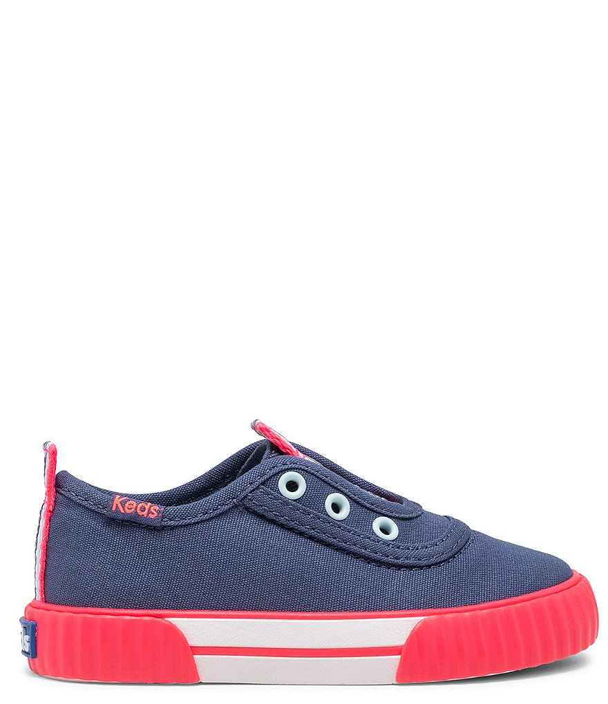 Keds Girls' Topkick Washable Canvas Slip-On Sneakers (Infant)