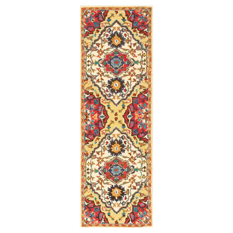 Red Solid Tufted Runner - (2'6"x8') - nuLOOM