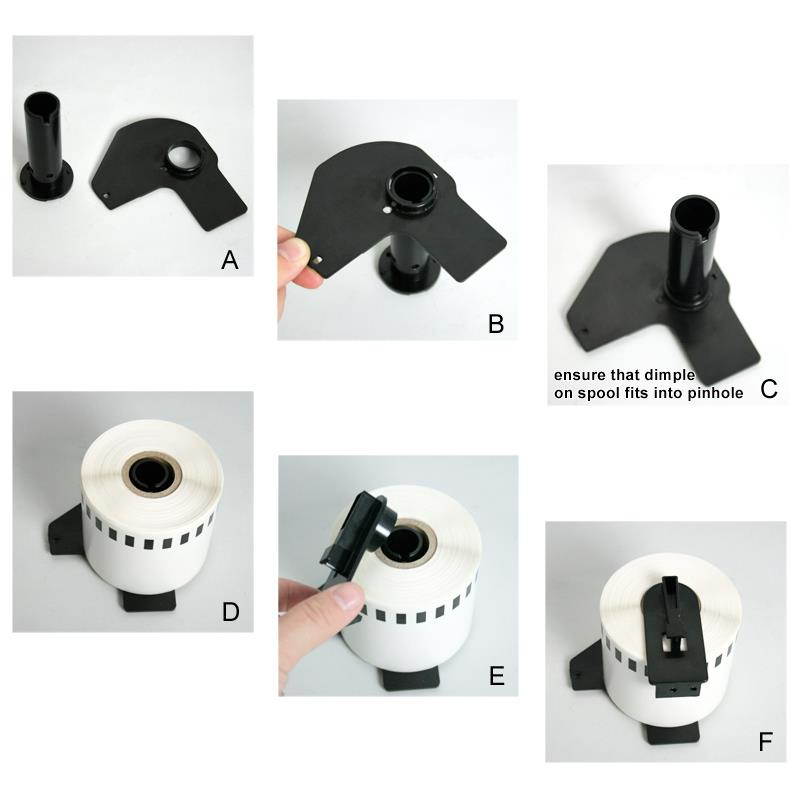 One (1) BROTHER-Compatible DK-1203 Reusable Cartridge