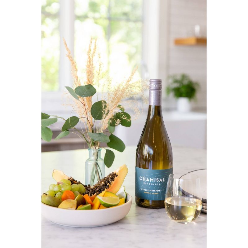 Chamisal Stainless Chardonnay White Wine - 750ml Bottle