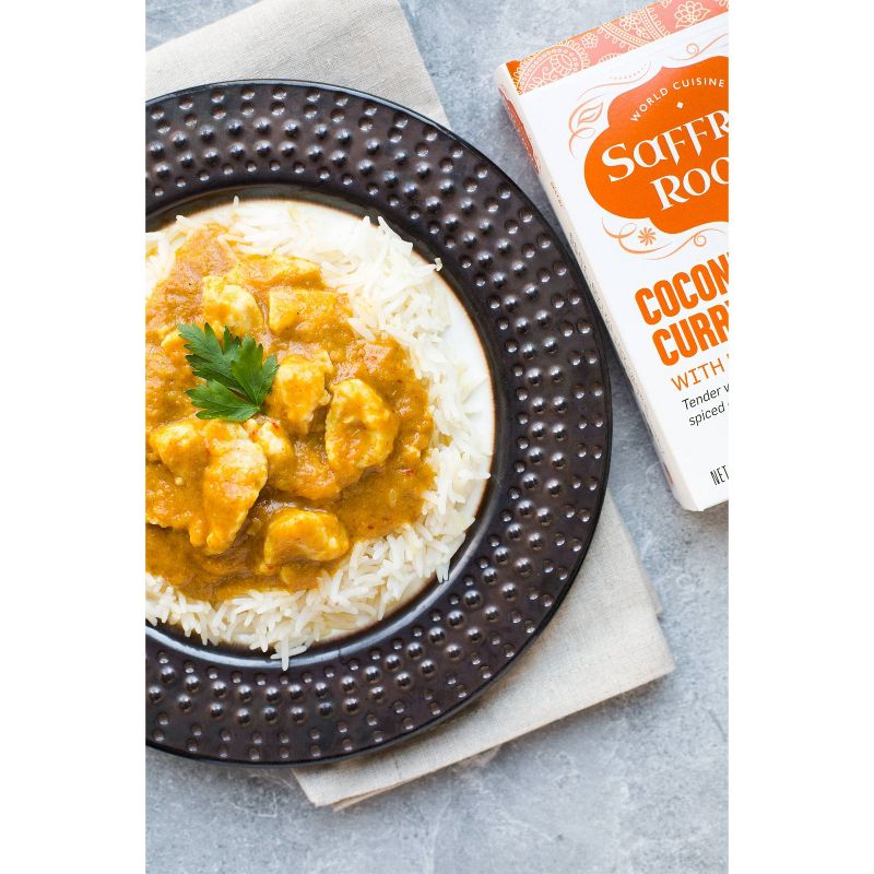 Saffron Road Frozen Coconut Curry Chicken - 10oz