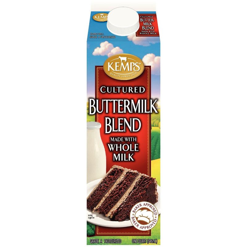 Kemps Buttermilk Blend with Whole Milk - 1qt
