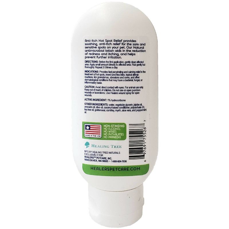 Healers Anti Itch Hot Spot Stopper with Hydrocortisone - 4oz