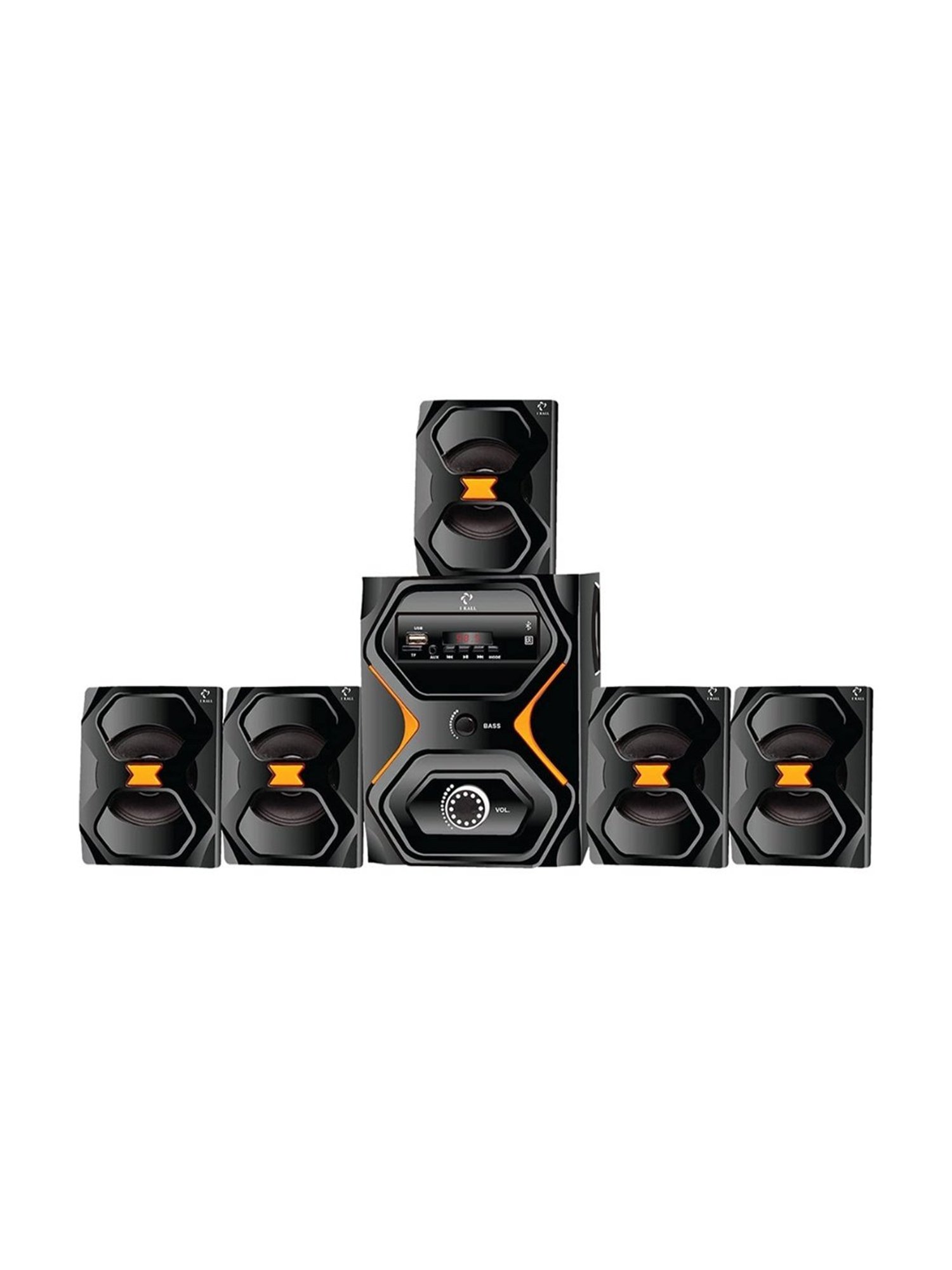I Kall IK-444 5.1 Channel Home Theatre (Black)