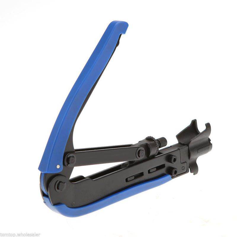 RG6 RG11 RG59 Coax Coaxial Cable Crimper Compression Tool For F Type Connector