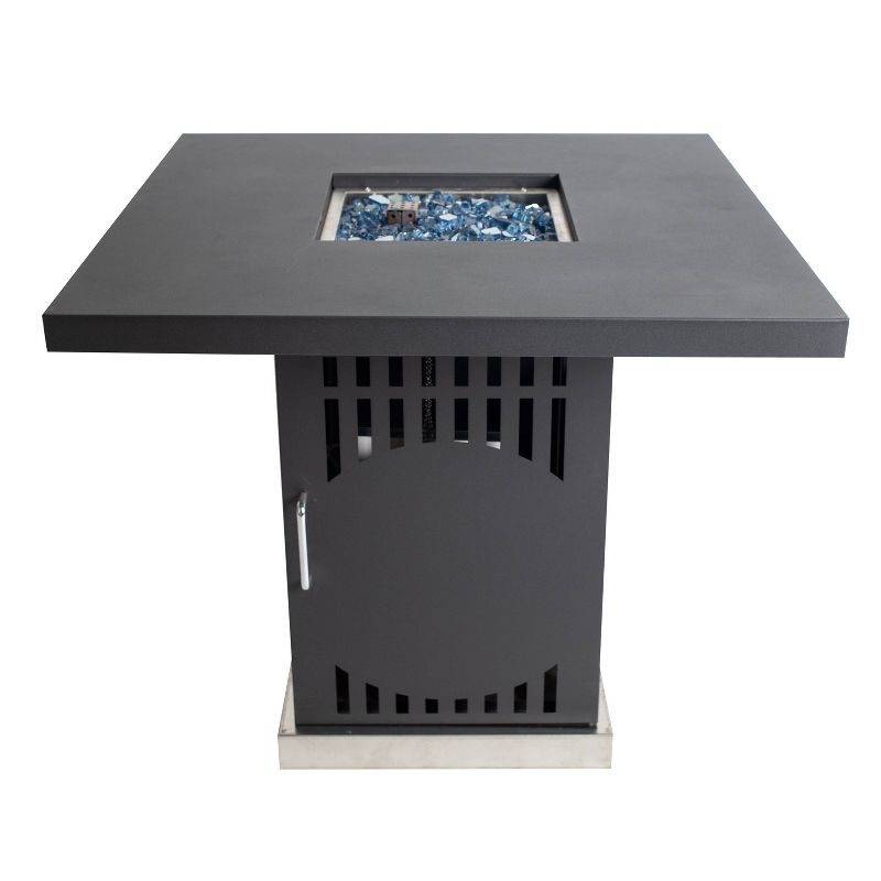 American Fireglass 10 LB Bag 1/2 Inch Reflective Fireplace & Firepit Fire Glass, Cobalt Blue