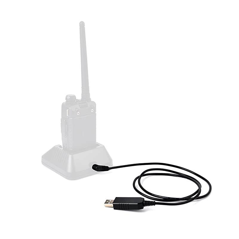 Way Radio USB Plug Charger Walkie Talkie Desktop Battery Charger for Baofeng UV5R UV5RA UV5RB UV5RC UV5RD UV5RE UV5Replus TYT THF8 Ham Radio
