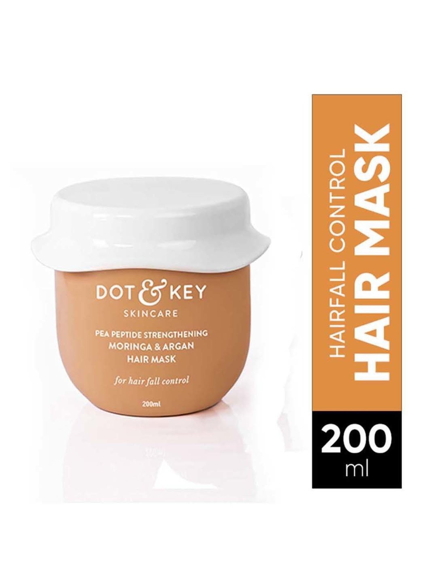 Dot & Key Pea Peptide Strengthening Moringa & Argan Hair Mask - 200 ml