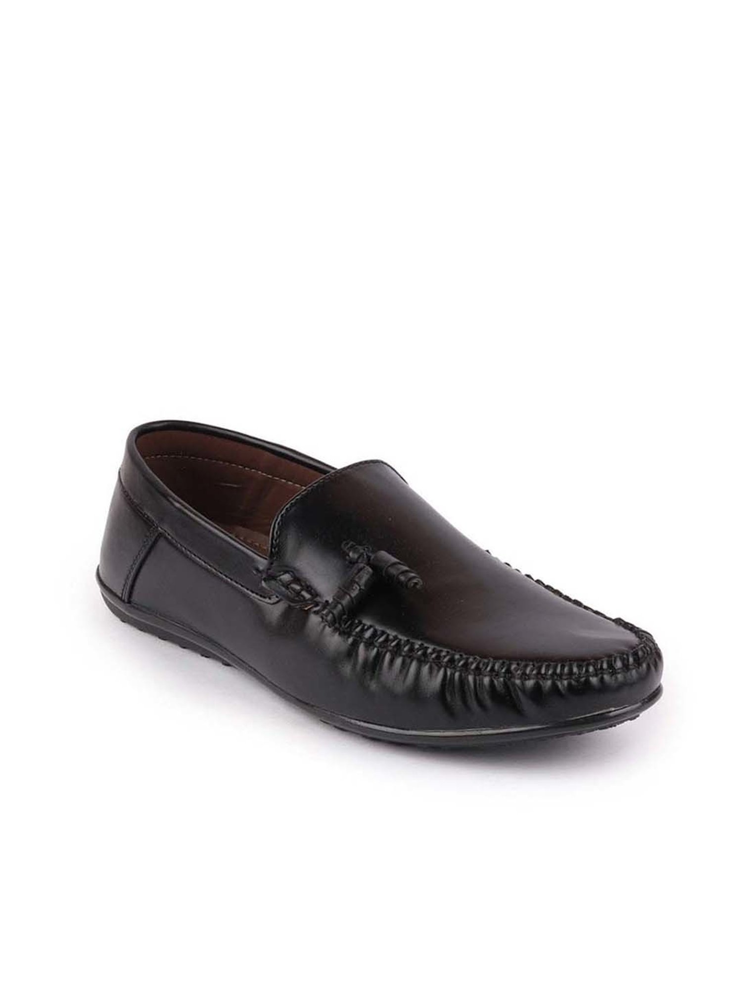 Fausto Men's Black Casual Mocassins