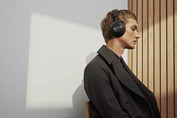 Bang & Olufsen Beoplay H9 3rd Gen Wireless Bluetooth Over-Ear Headphones (Amazon Exclusive Edition) - Active Noise Cancellation, Transparency Mode, Voice Assistant Button and Mic, Matte Black