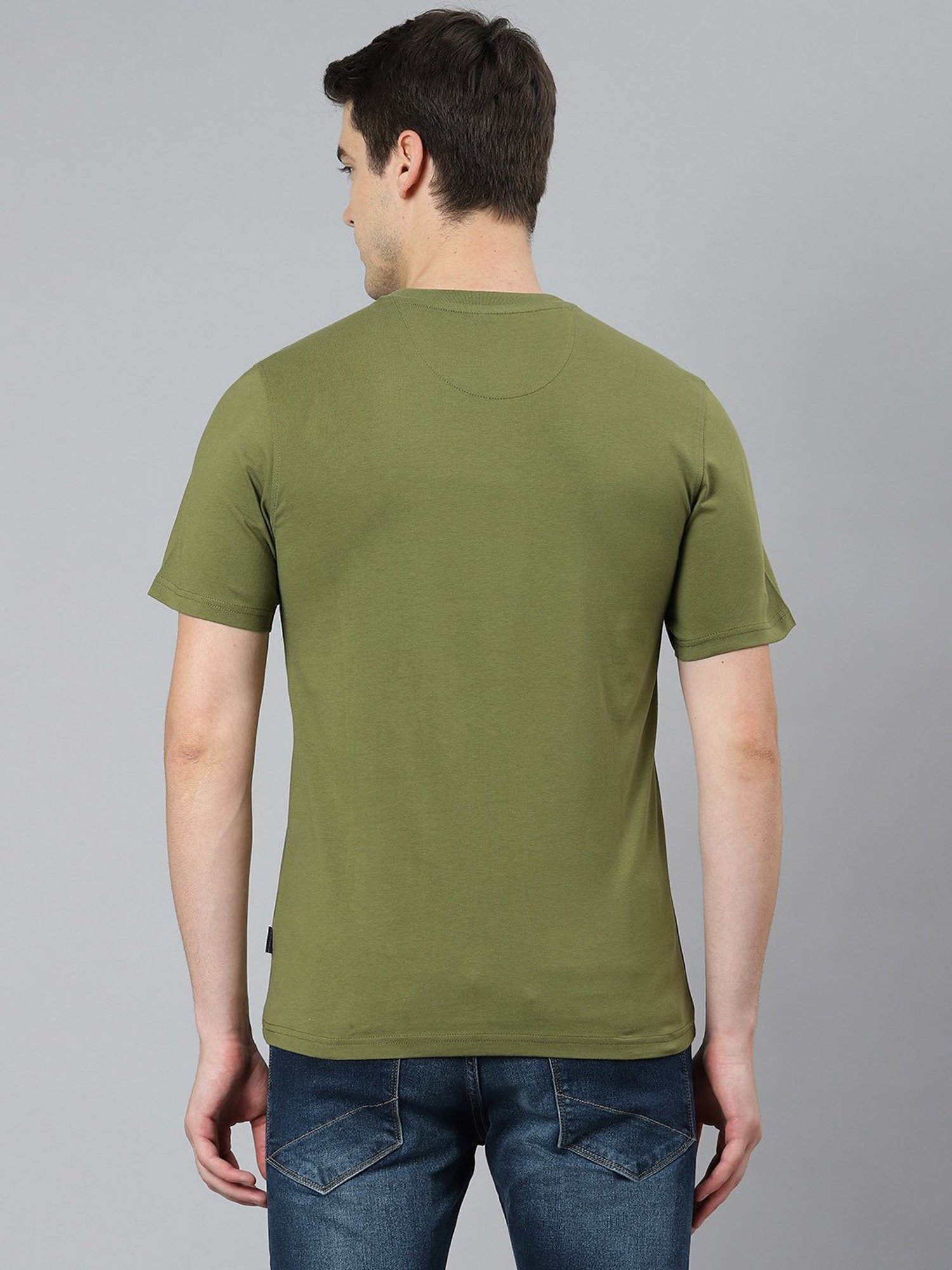 Beverly Hills Polo Club Green Crew T-Shirt