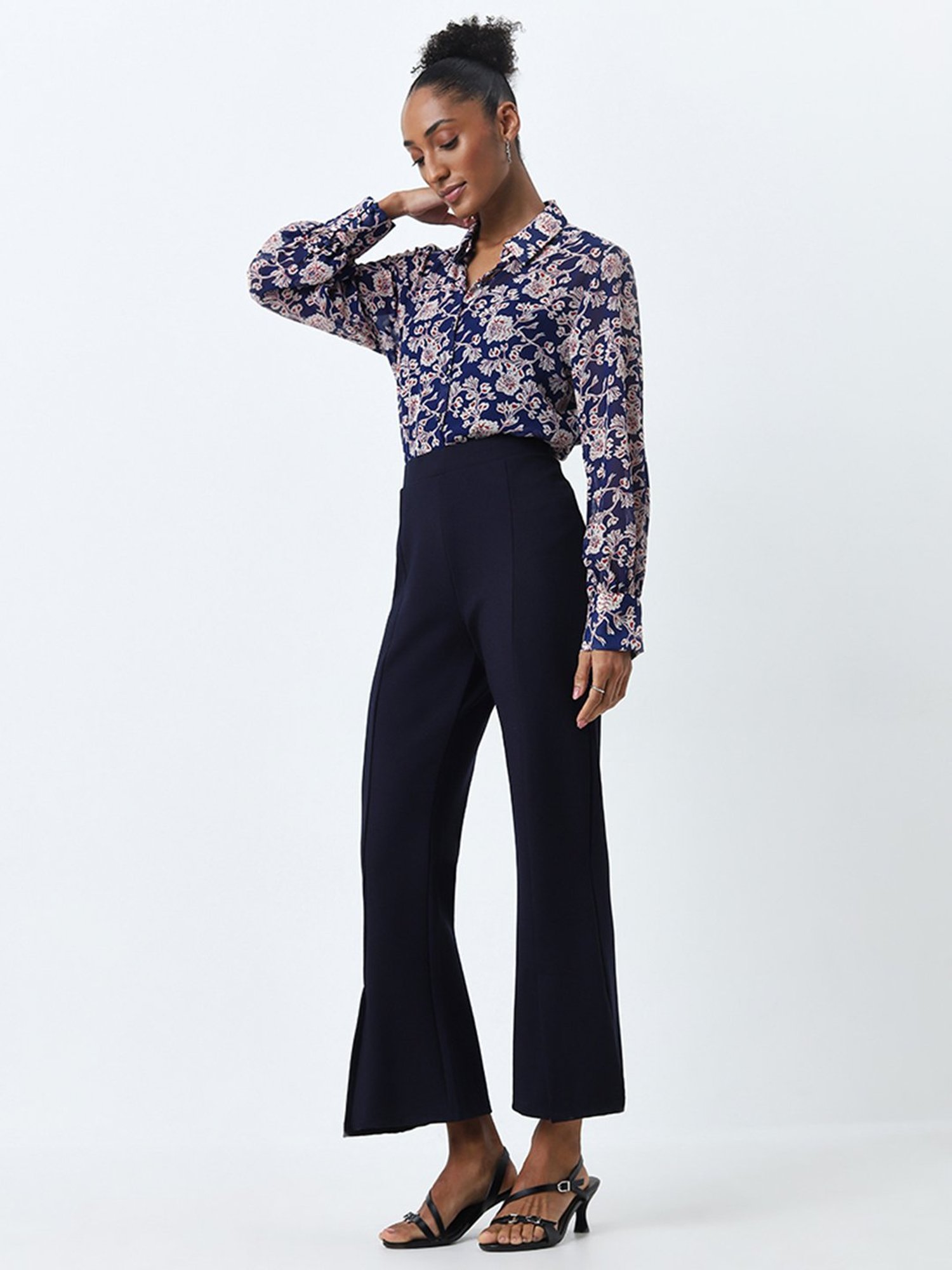 Style Quotient Brown Regular Fit Formal Shirt