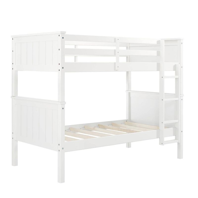 Twin over Twin Maxton Bunk Bed White - Dorel Living