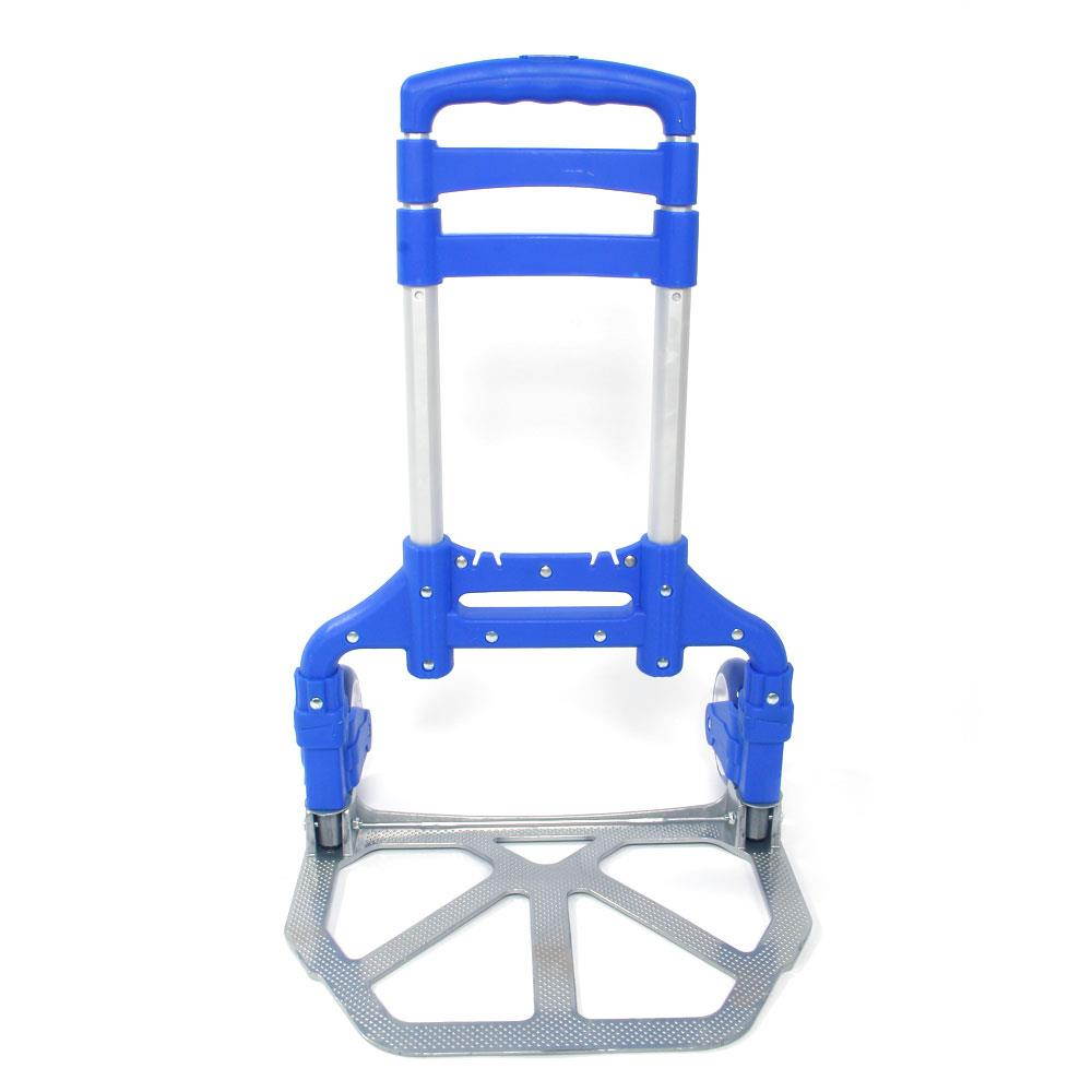 170lbs Cart Folding Dolly Push Truck Hand Collapsible Trolley Luggage Aluminium