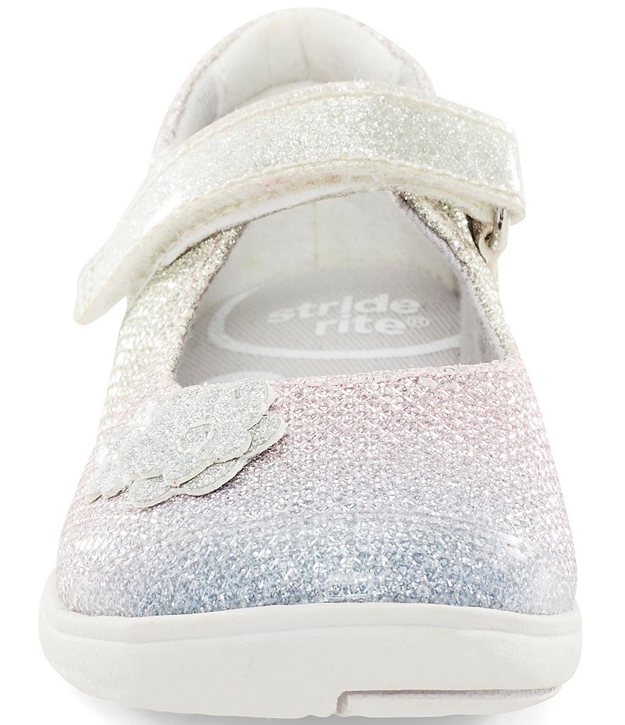 Stride Rite Girls' Holly SR Glitter Mary Janes (Infant)