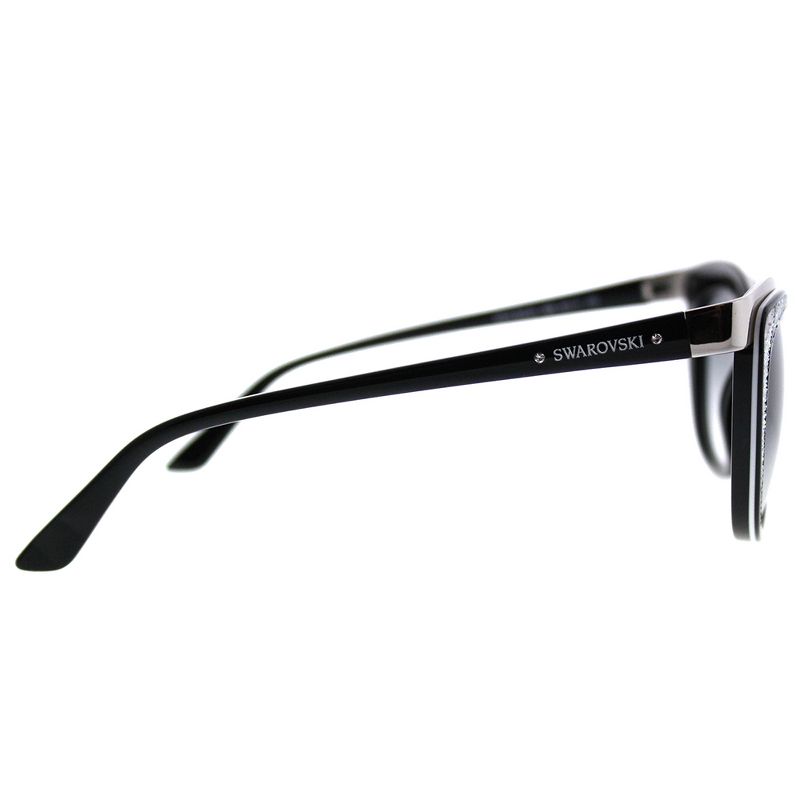 Swarovski Diva SK0061 05B Womens Cat-Eye Sunglasses Silver 53mm