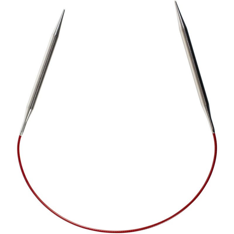 ChiaoGoo Red Lace Stainless Circular Knitting Needles 16"  -Size 9/5.5mm