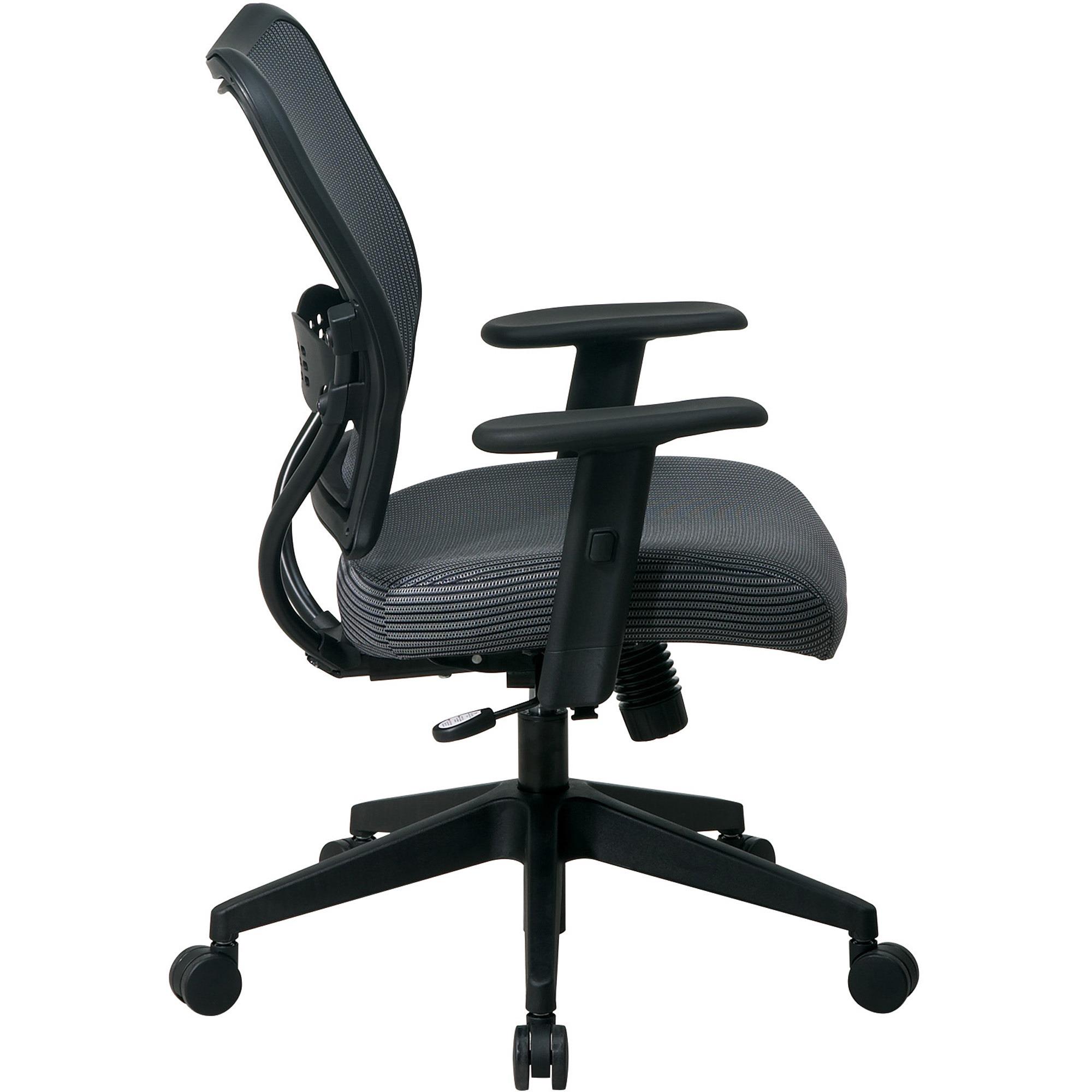 Office Star Space - Charcoal Mesh Back Ergonomic Office Task Chair