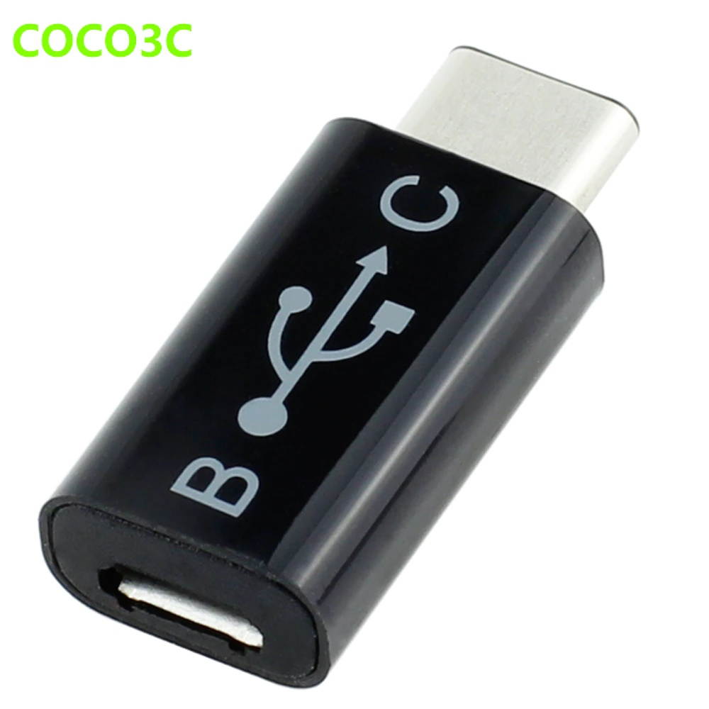 USB-C Male to USB 2.0 Micro B Female adapter USB 3.1 Type C Converter for Macbook Chromebook LeTV Mobile Phone