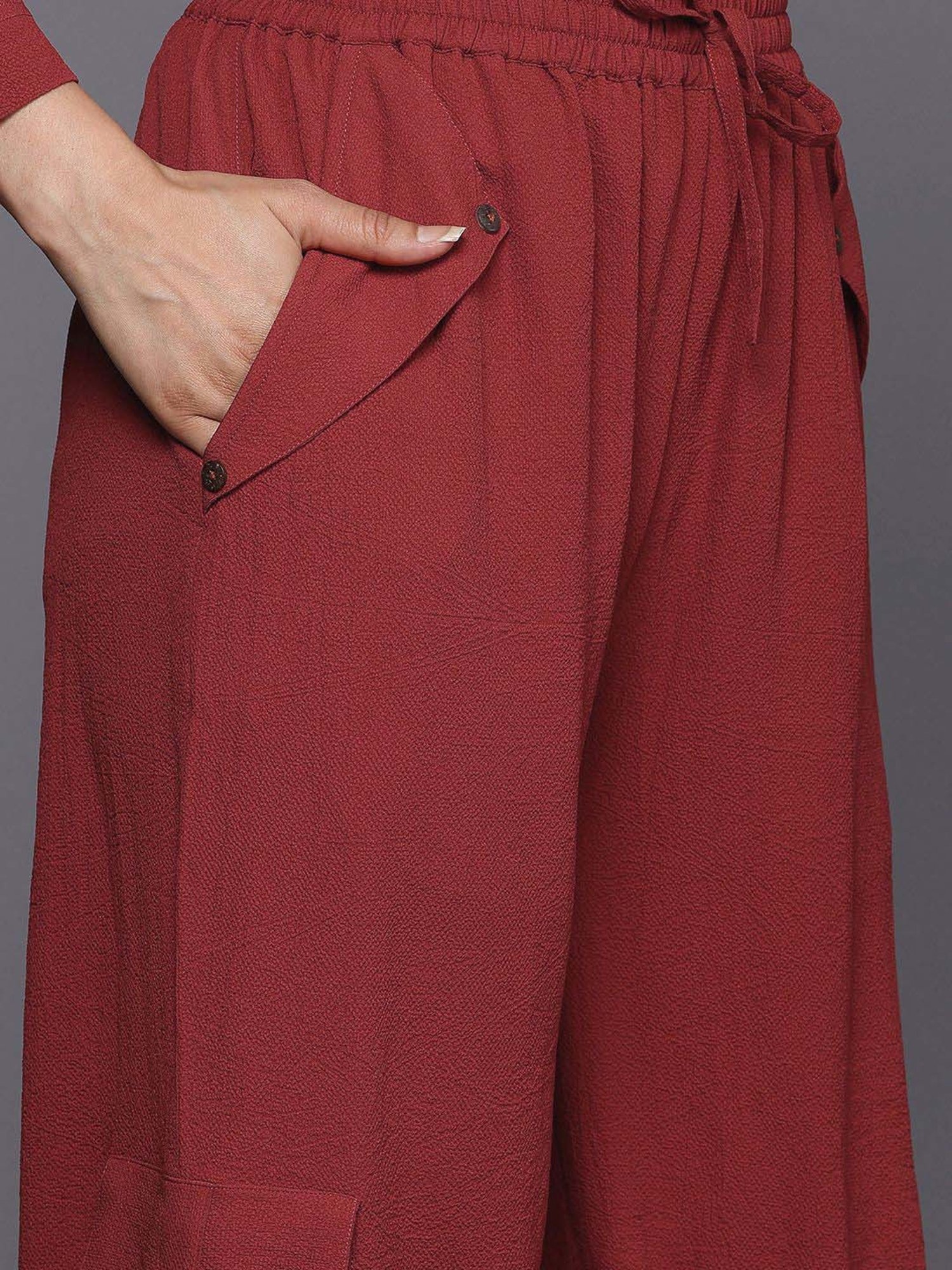 Varanga Rust Top & Joggers Set