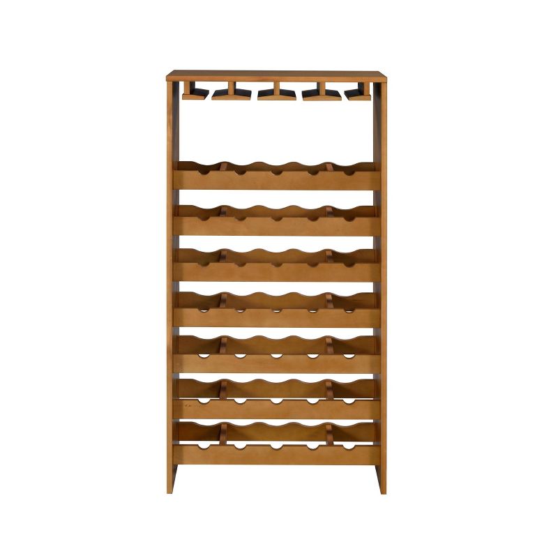 Hanzi Wine Cabinet Oak - Acme Furniture