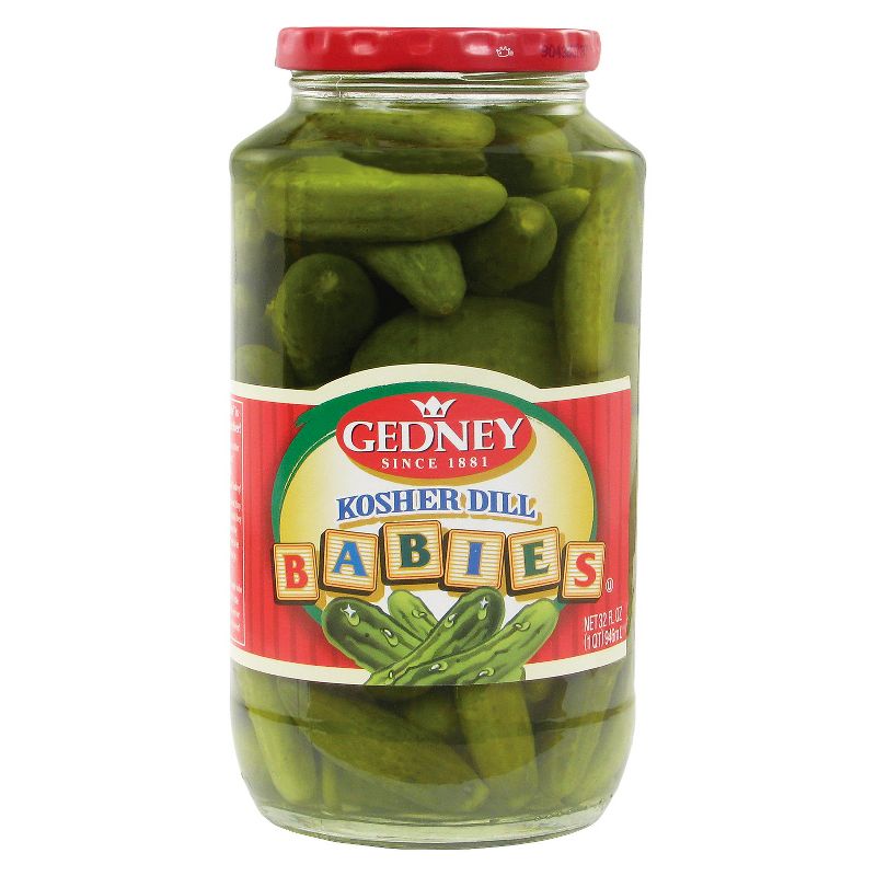 Gedney Kosher Baby Dill Pickles - 32oz