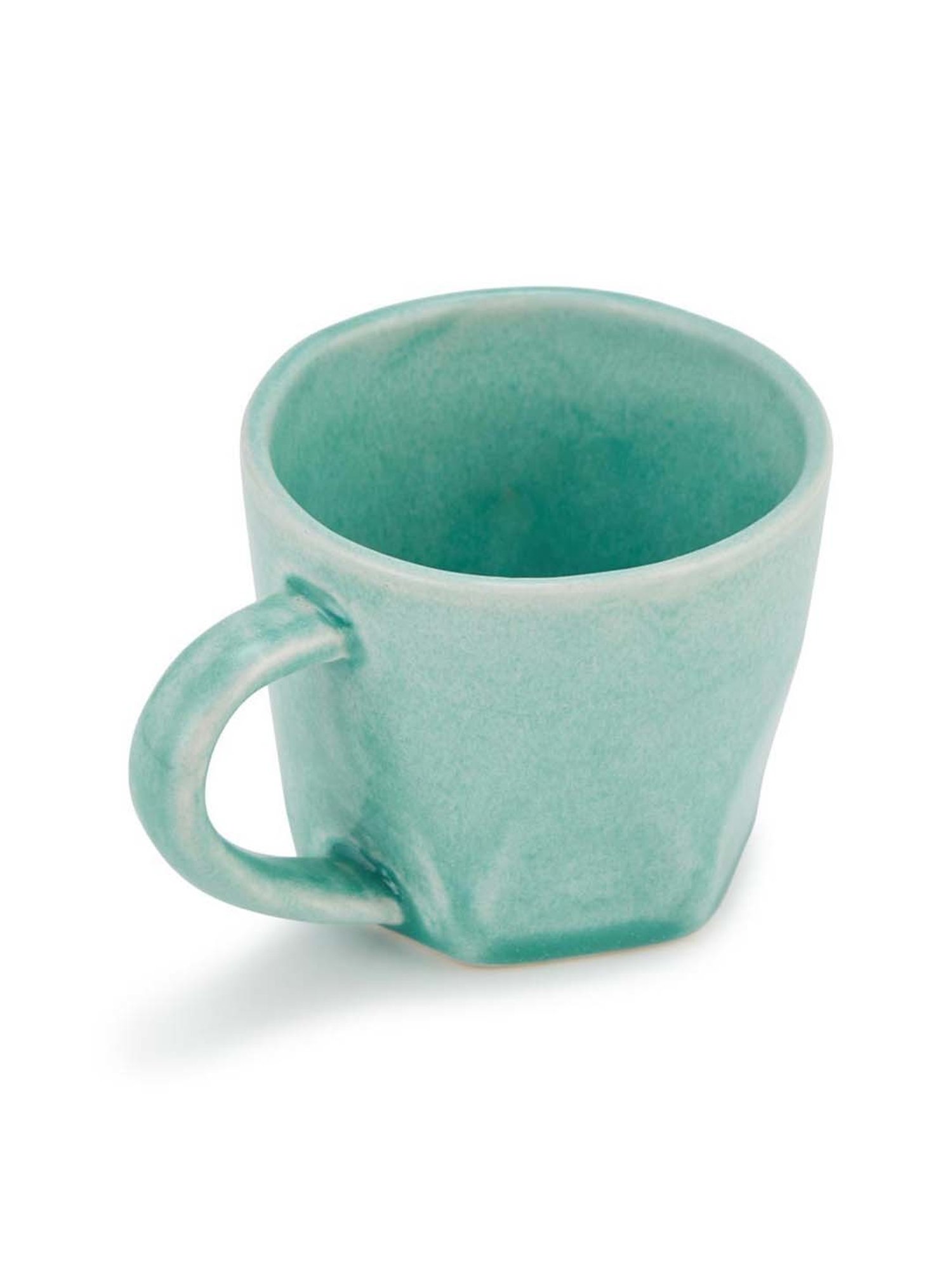 Fabindia Umara Blue Ceramic Coffee Mug (200 ML)
