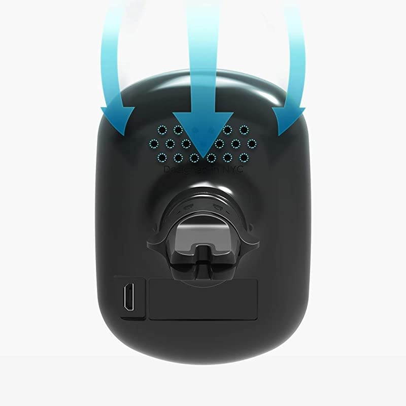 iTap 2 Wireless Magnetic Qi Wireless Charging Air Vent Mount | Compatible with IPhone XS XR X Max Samsung S10 S9 + Smartphones | + Dual Car Charger