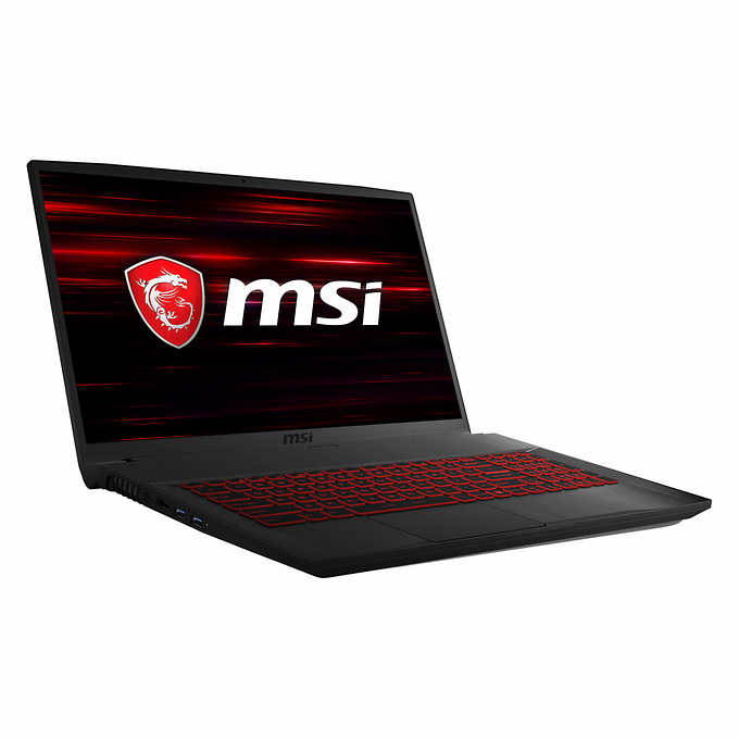 MSI GF75 Thin Gaming Laptop - 10th Gen Intel Core i5-10300H - GeForce GTX 1650 - 120Hz 1080p Display Laptop Notebook PC Computer 17.3" 8GB 512GB SSD GTX 1650 10SCXR-003