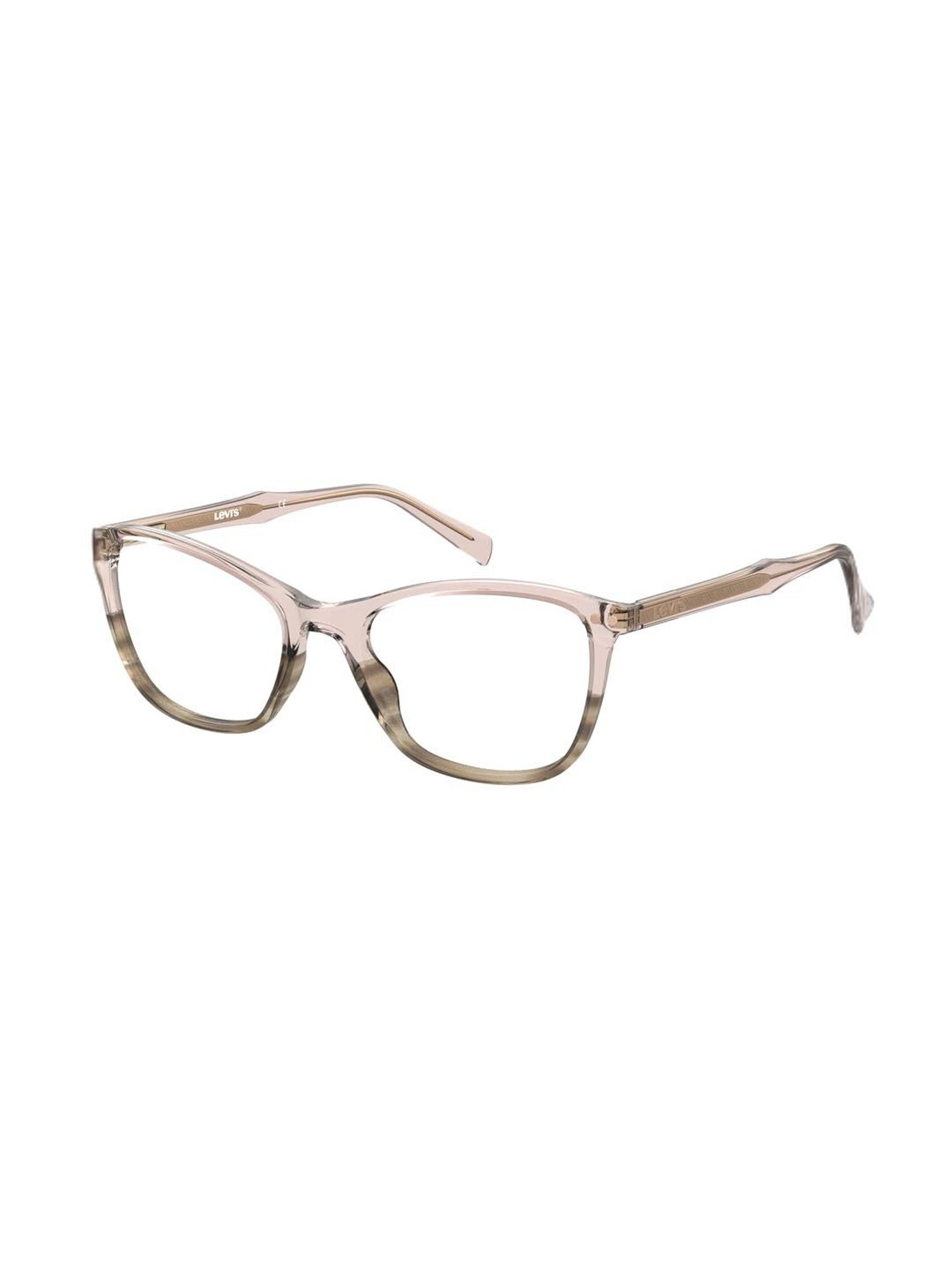 Levi's Pink Rectangular Eye Frames for Women