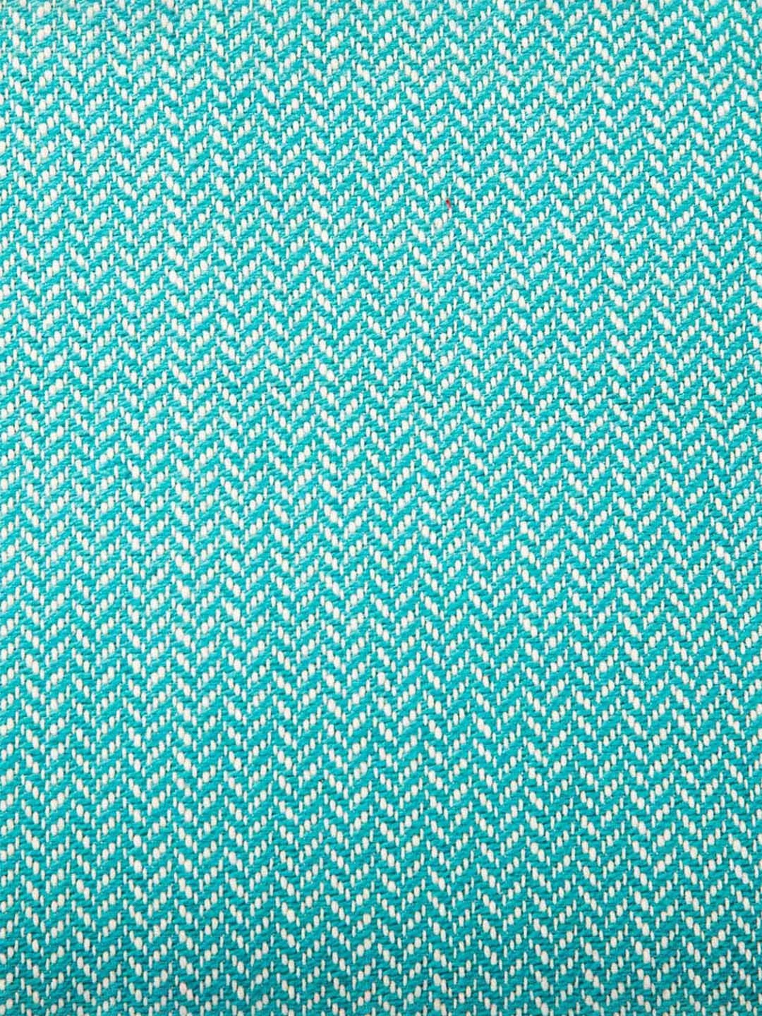 Fabindia Aqua Cotton 72 TC 400 GSM Magnolia Cushion Cover