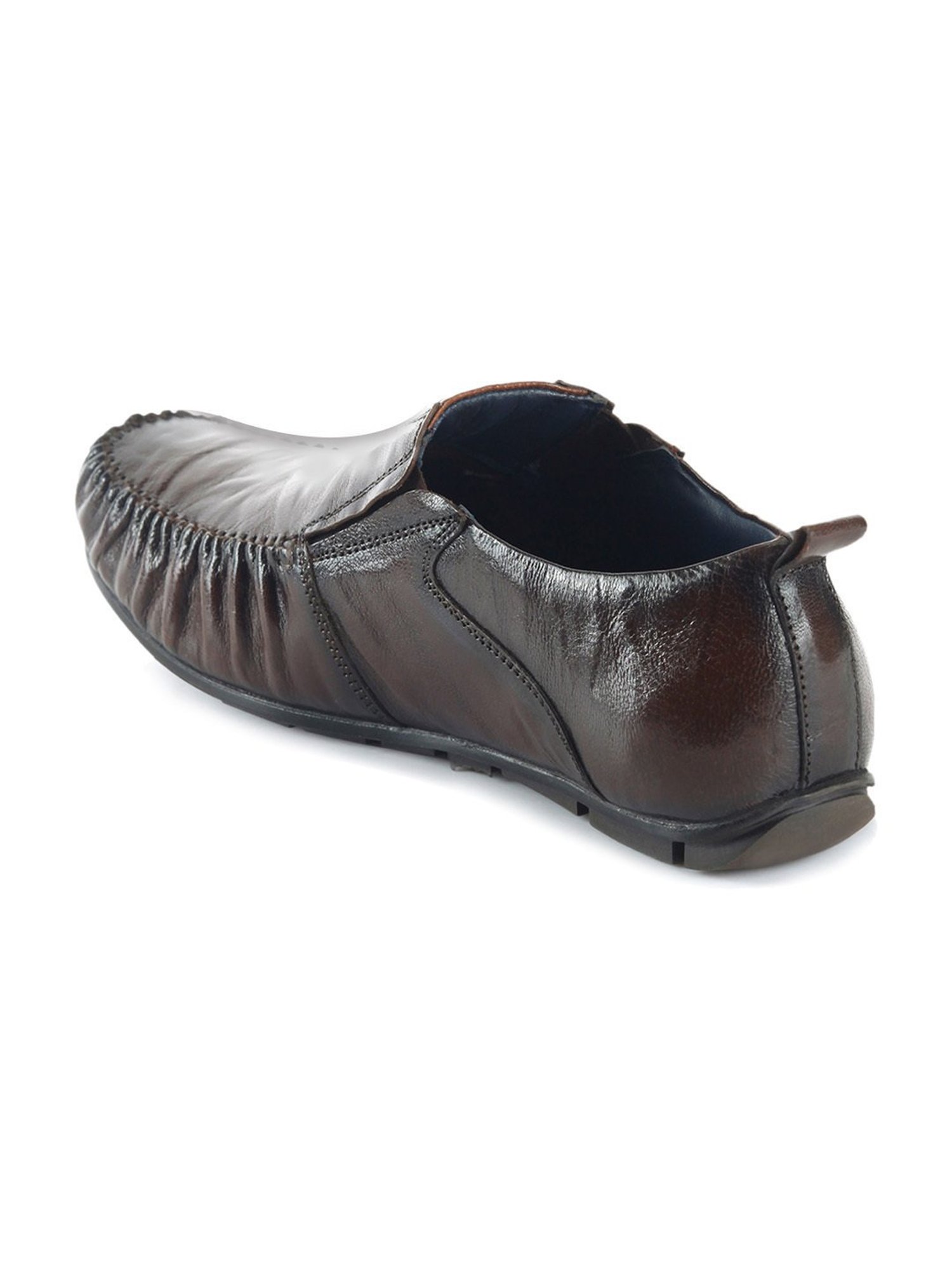 ID Men's Wine Casual Loafers